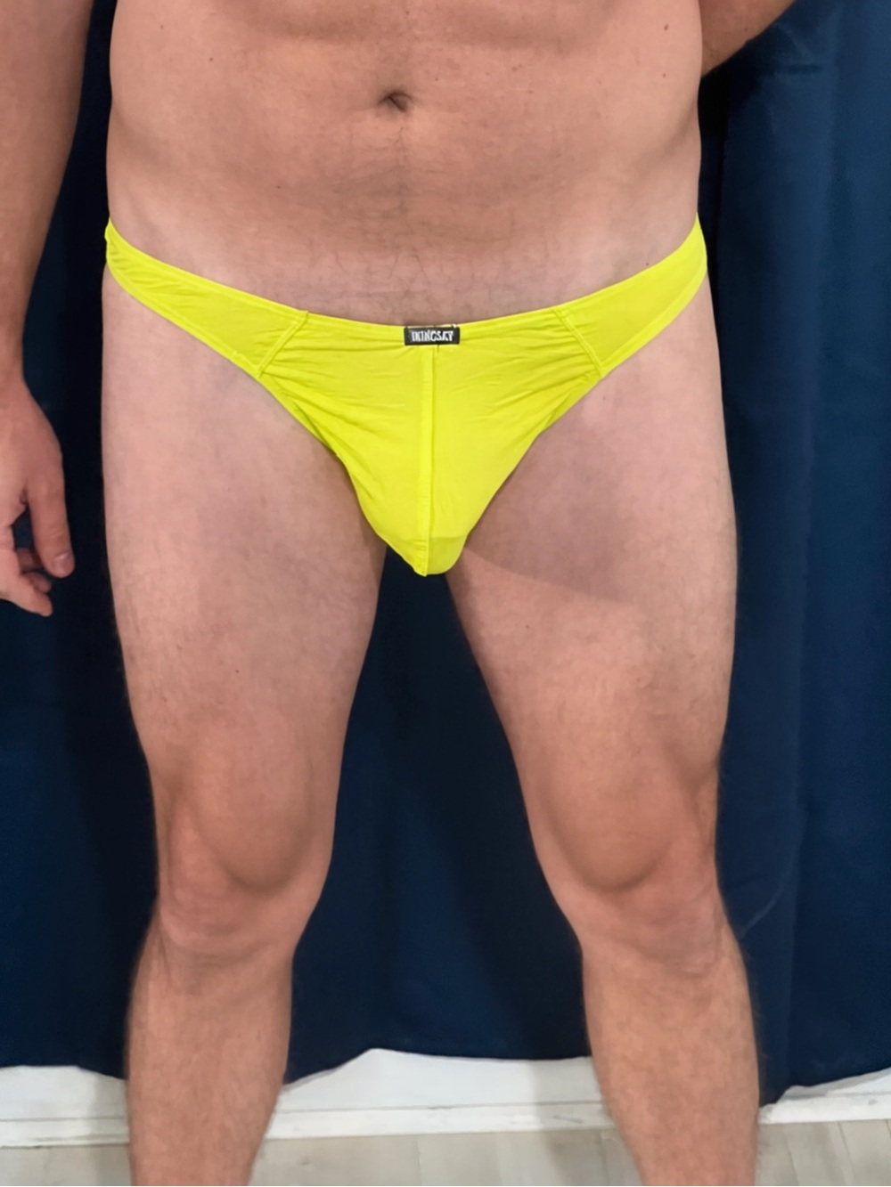 Neon Yellow Men’s Low Rise Thong